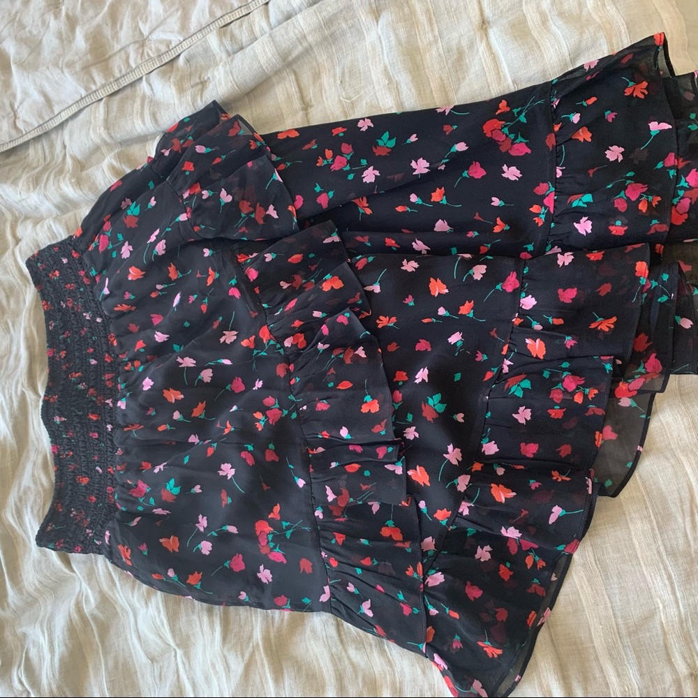 Joie Skirt Asymmetric Size S Silk